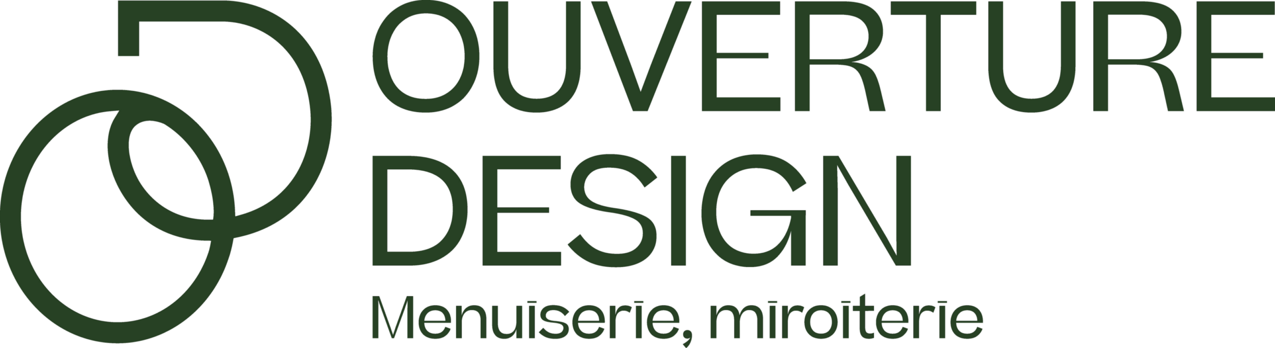 ouverture design miroiterie menuiserie vert